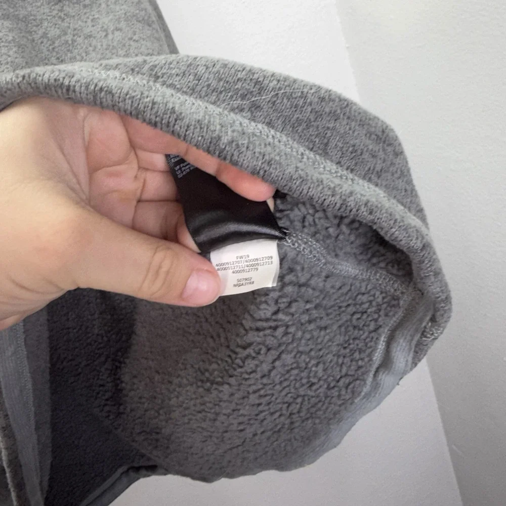 The North Face Jacket Mens XL Gray Gordon Lyons 1/2 Zip Hiking Outdoors Fleece